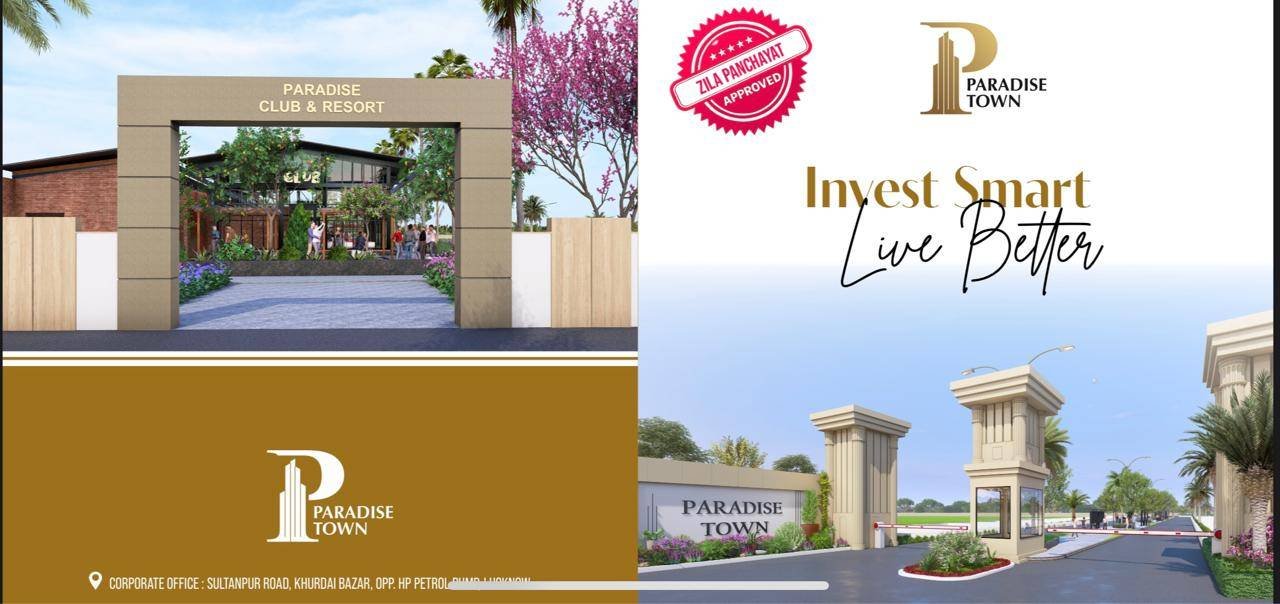 Residencial Plot for Sell in Paradise phase I, Mohan Road, Lucknow