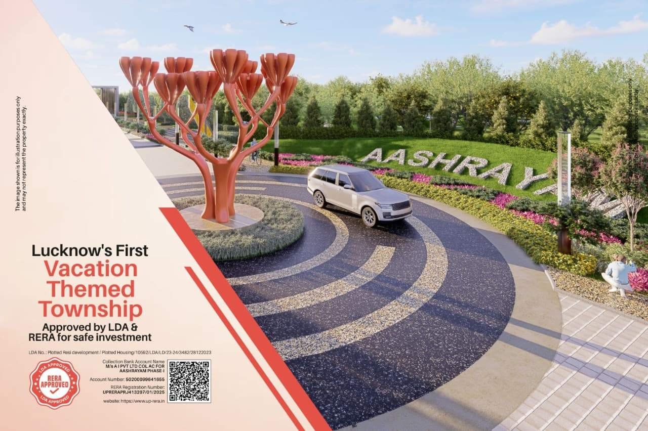 Residencial Plot for Sell in AASHRAYAM, Gosainganj, Lucknow